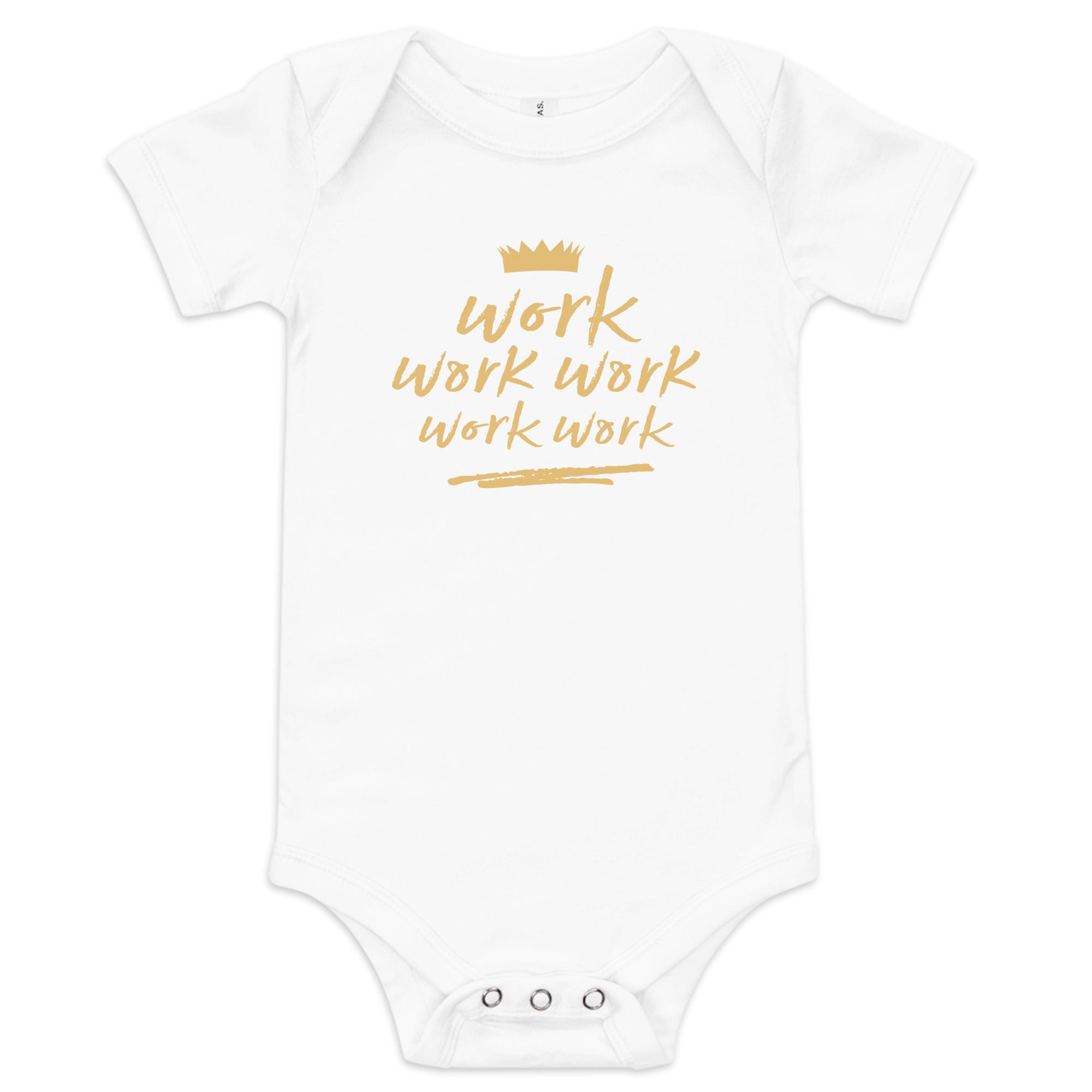 Work Baby Onesie