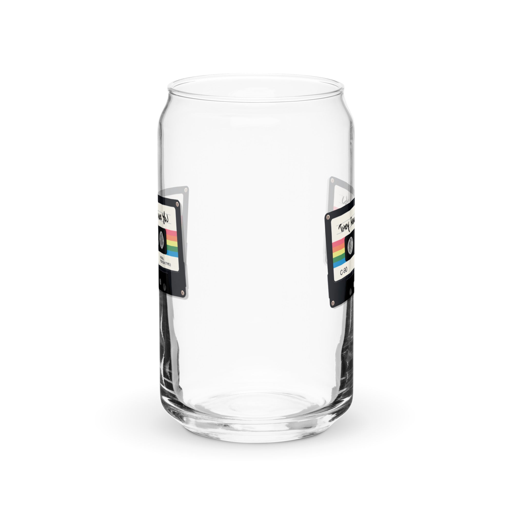 They Reminisce Over You Can-Shaped Glass