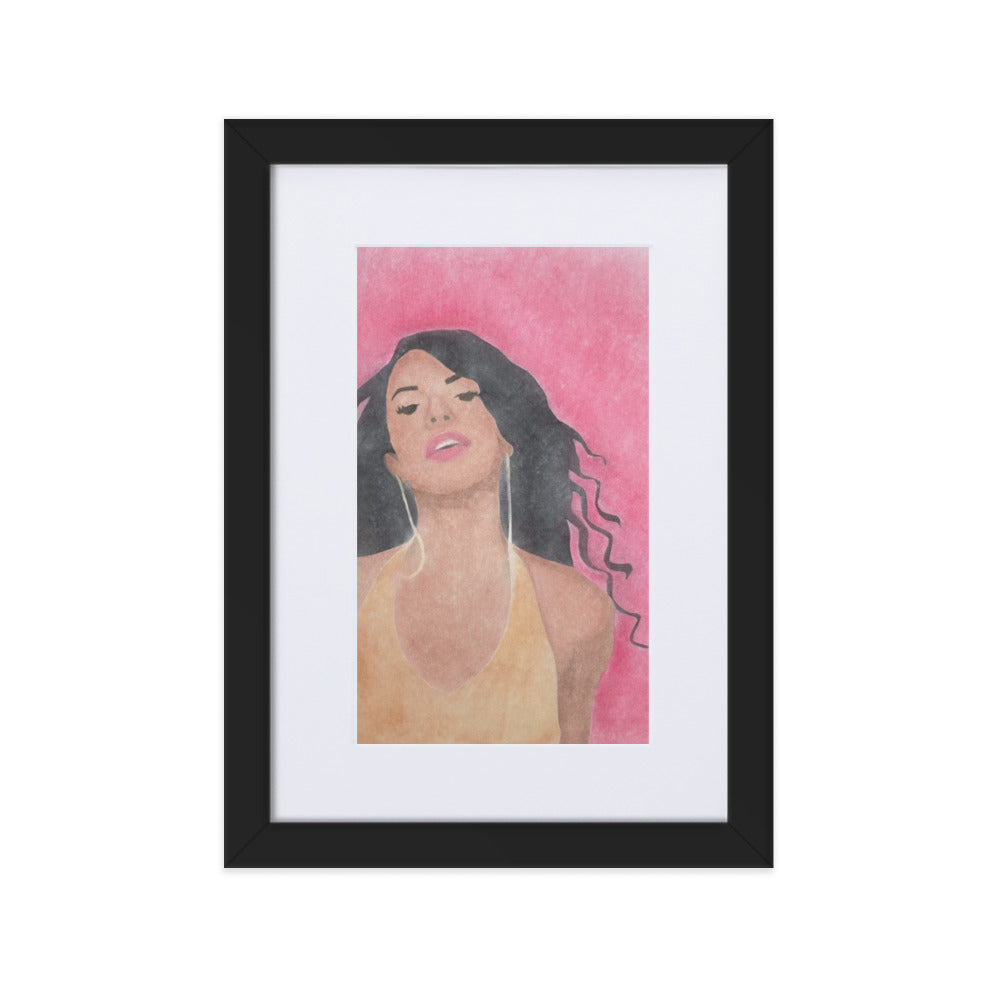 More Than a Woman Framed Poster