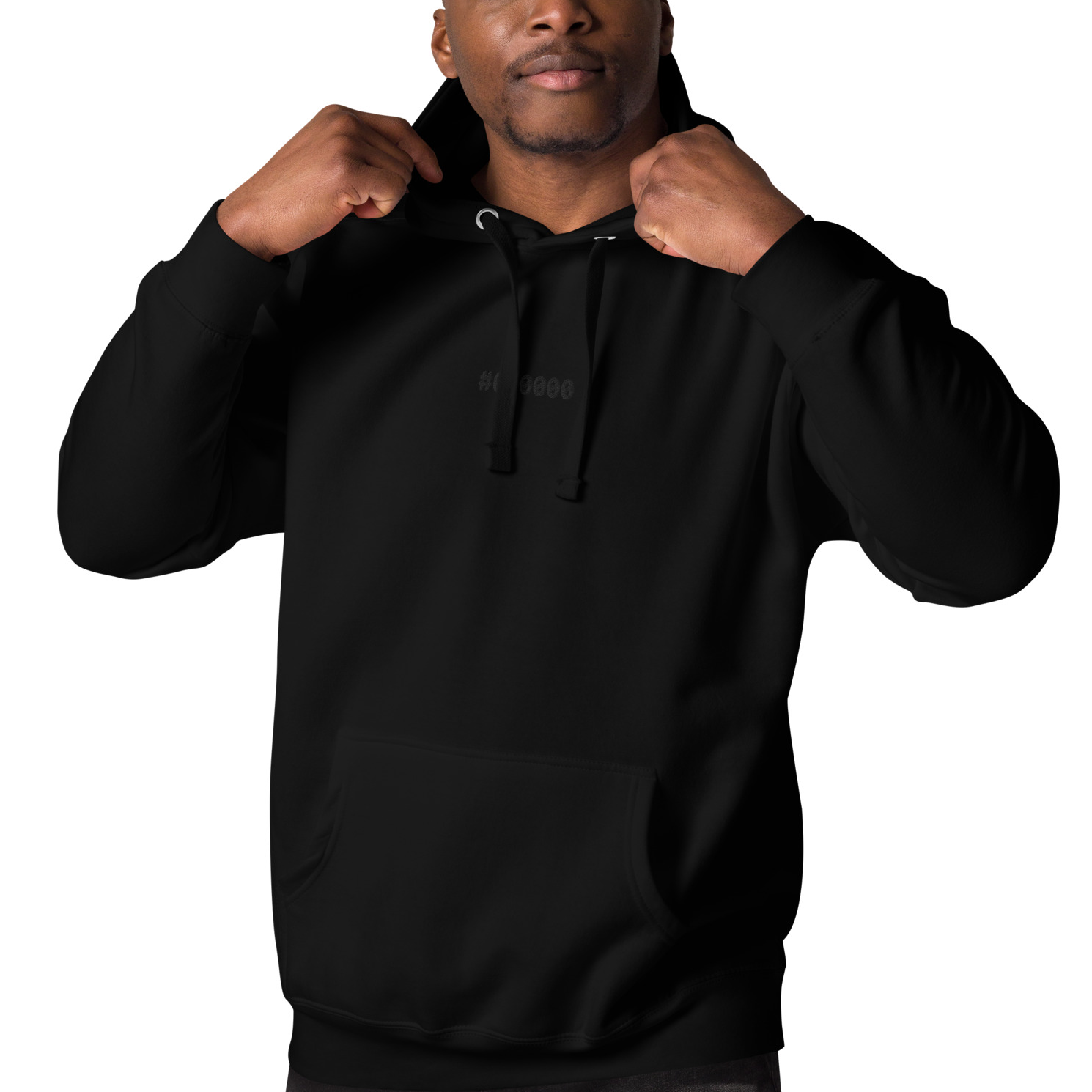 I'm #000000 Y'all! Embroidered Hoodie