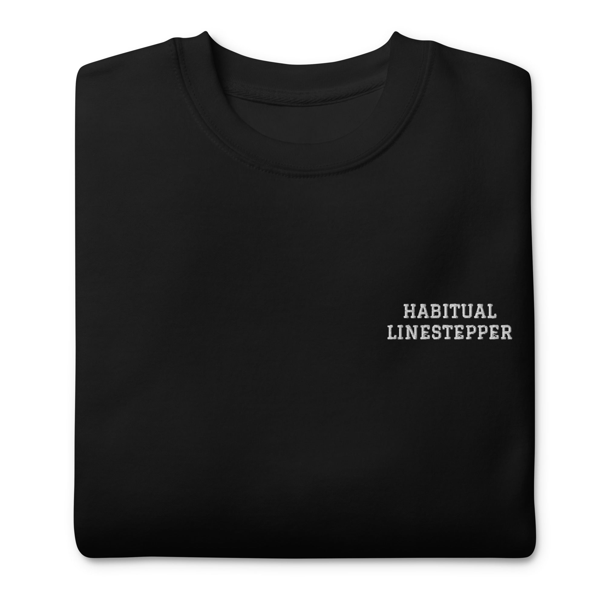 Habitual Linestepper Embroidered Sweatshirt