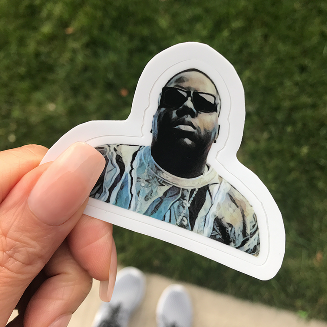 B.I.G. Vinyl Sticker