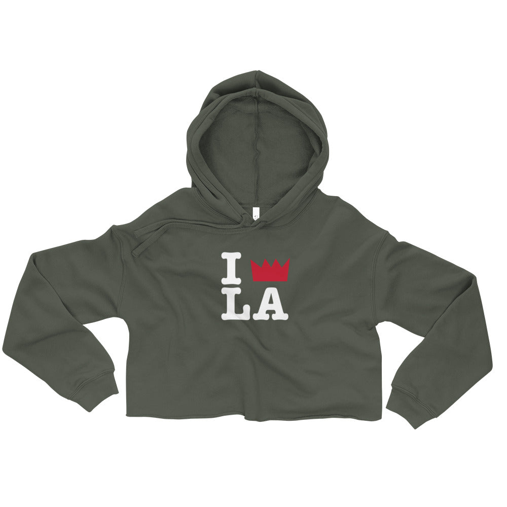 (213) LA Crop Hoodie
