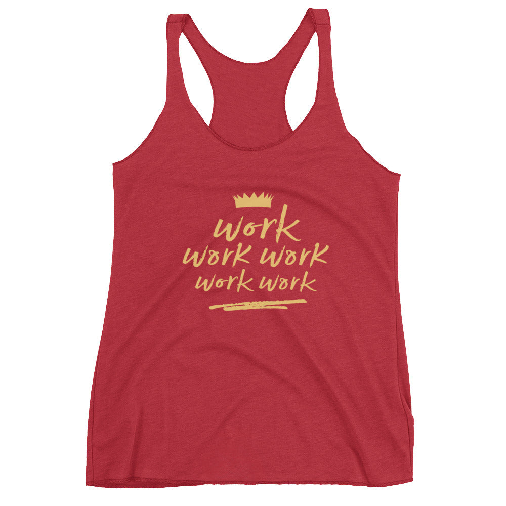 Work Women's Racerback Tank