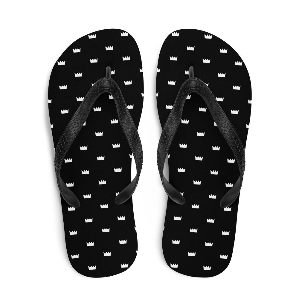Crown Logo Unisex Flip-Flops