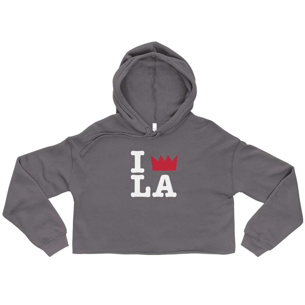 (213) LA Crop Hoodie