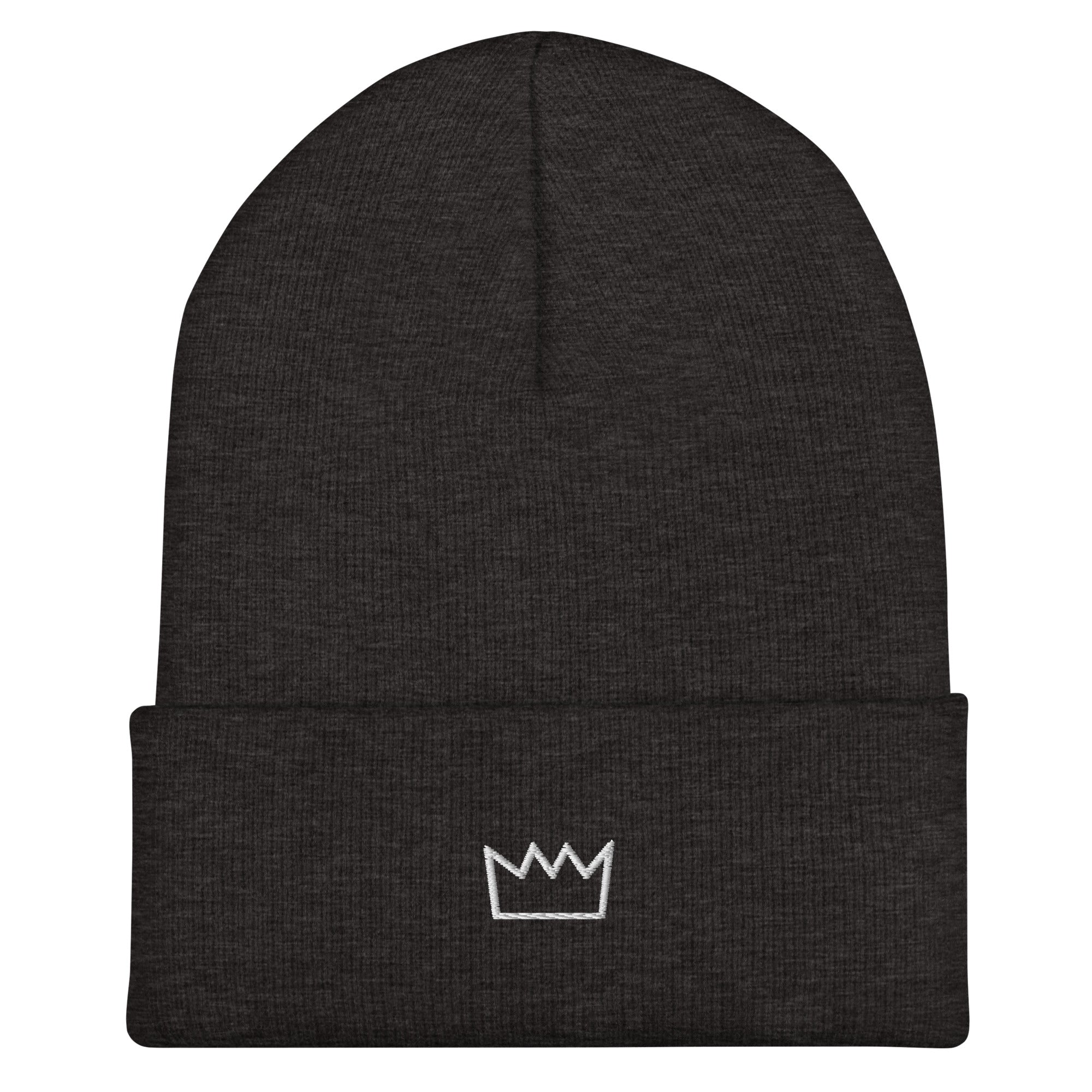 Crown Logo Cuffed Beanie - Nuthin' But A Tee Thang Crown Logo Cuffed Beanie - Nuthin' But A Tee Thang