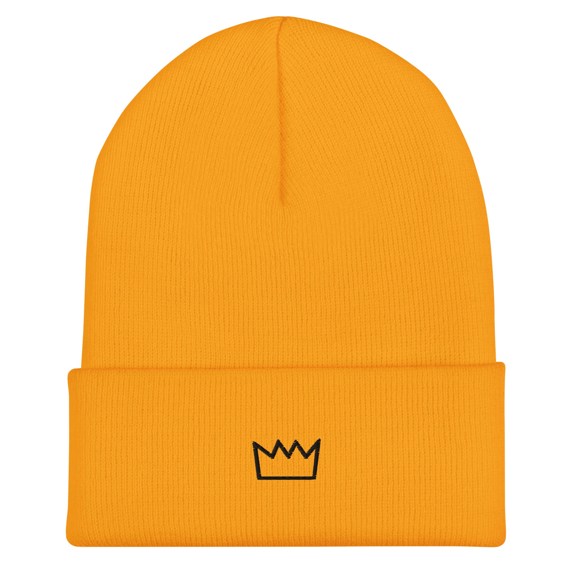 Crown Logo Cuffed Beanie - Nuthin' But A Tee Thang