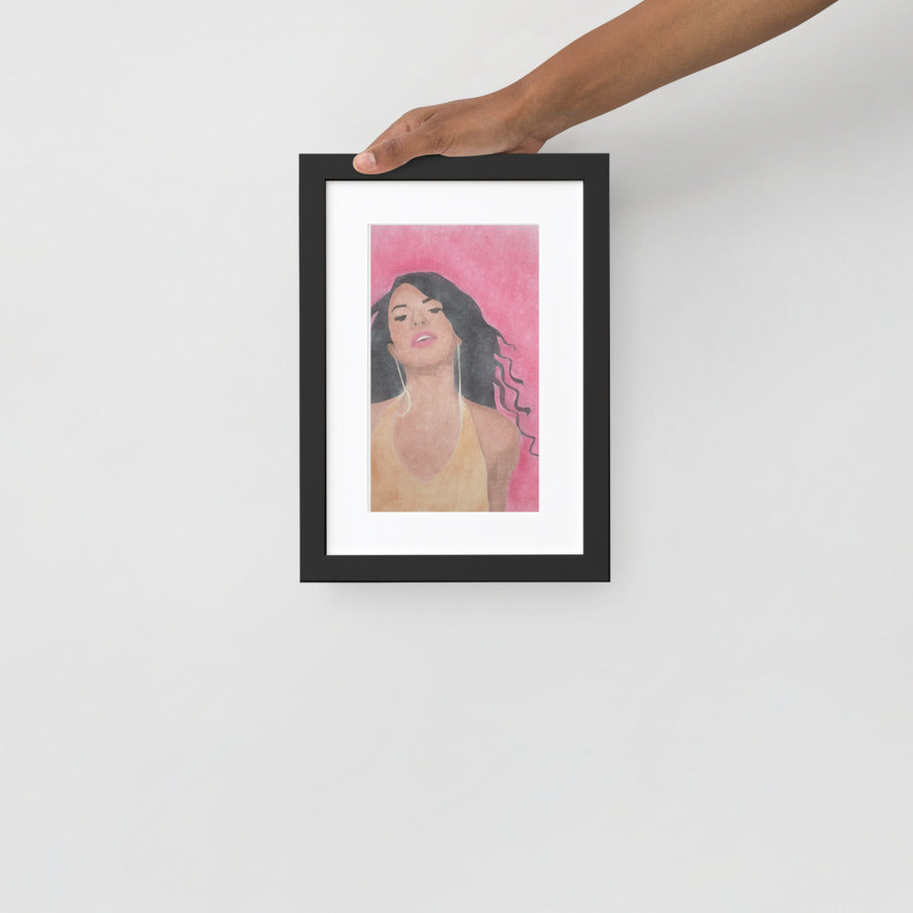 More Than a Woman Framed Poster