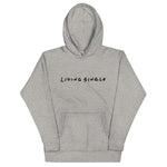 Load image into Gallery viewer, Living Single Embroidered Unisex Hoodie
