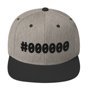 I'm #000000 Y'all! Snapback Hat
