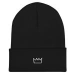 Load image into Gallery viewer, Tee Thang Crown Logo Cuffed Beanie
