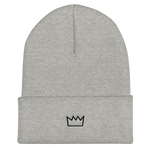 Load image into Gallery viewer, Tee Thang Crown Logo Cuffed Beanie
