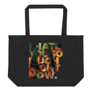 Caught Out There - Large organic tote bag