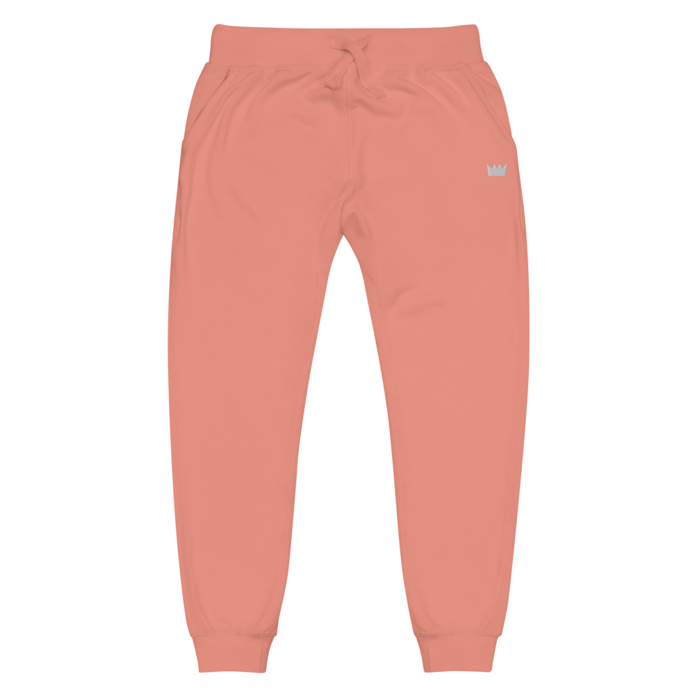 Crown (Solid) Unisex fleece sweatpants